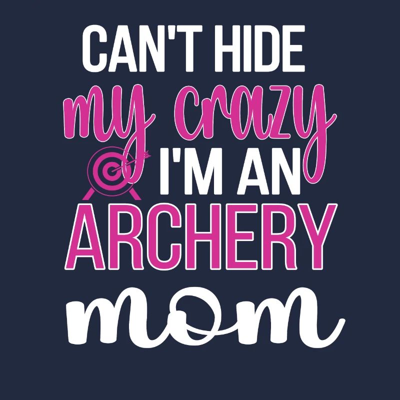 Stolze Bogenschießen-Mutter Von Bogenschützen Mama
