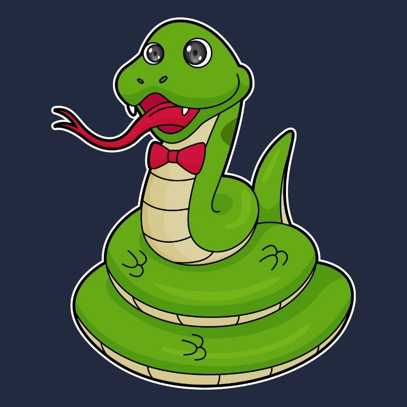 Serpent avec boucle