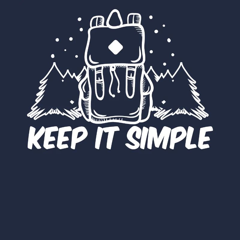 Keep it simple line art minimalist