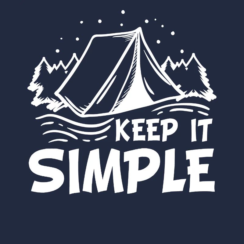 Keep It Simple Line Art Minimalist