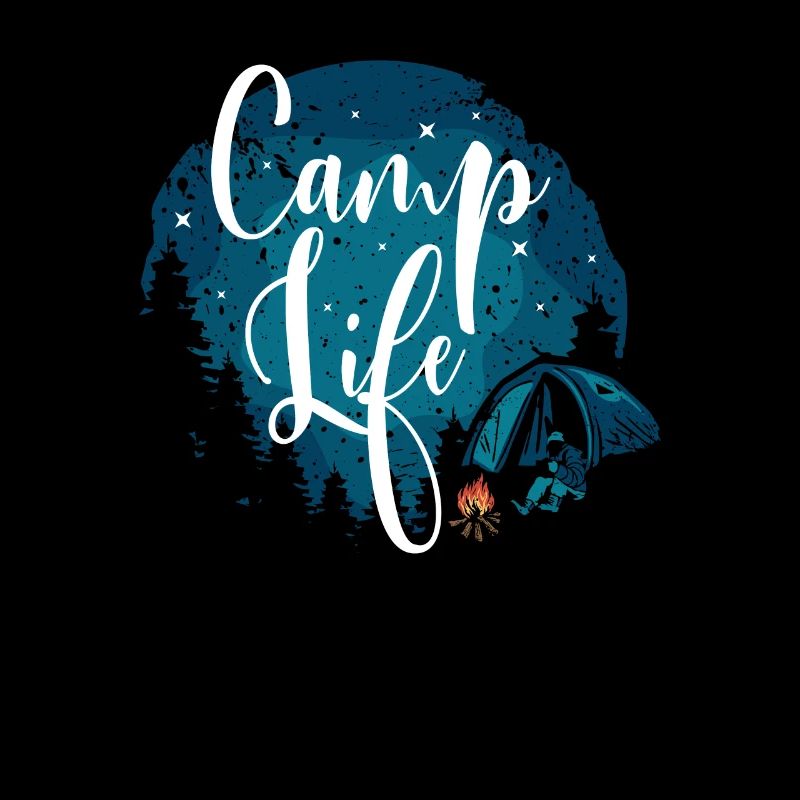 Camping Camper Present Nature Lovers