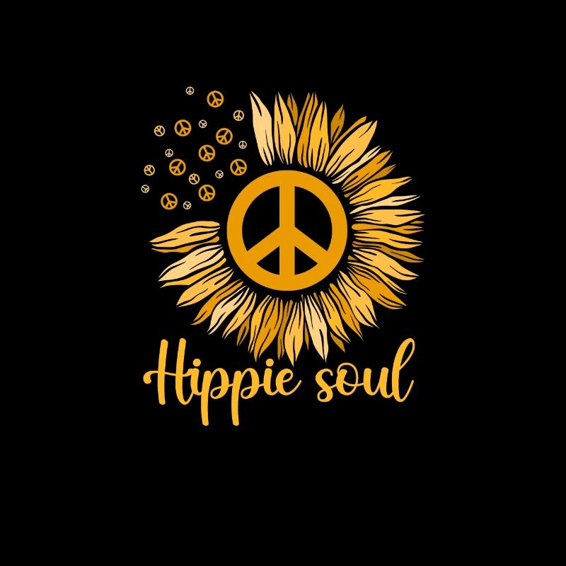 Hippie Peace Flower Power Love Frieden Geschenk