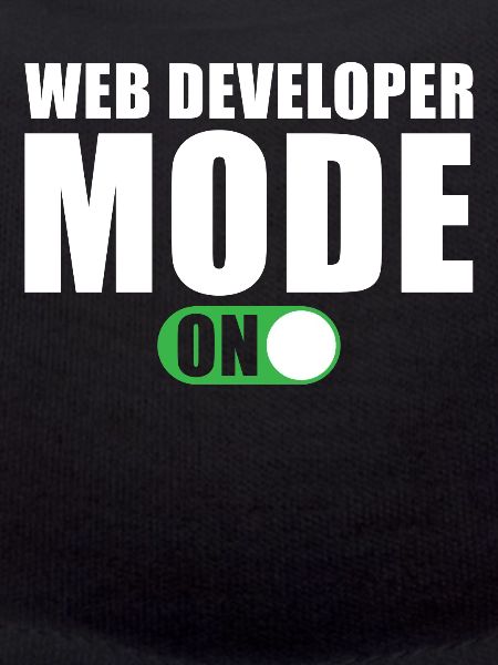 Mode développeur Web activé