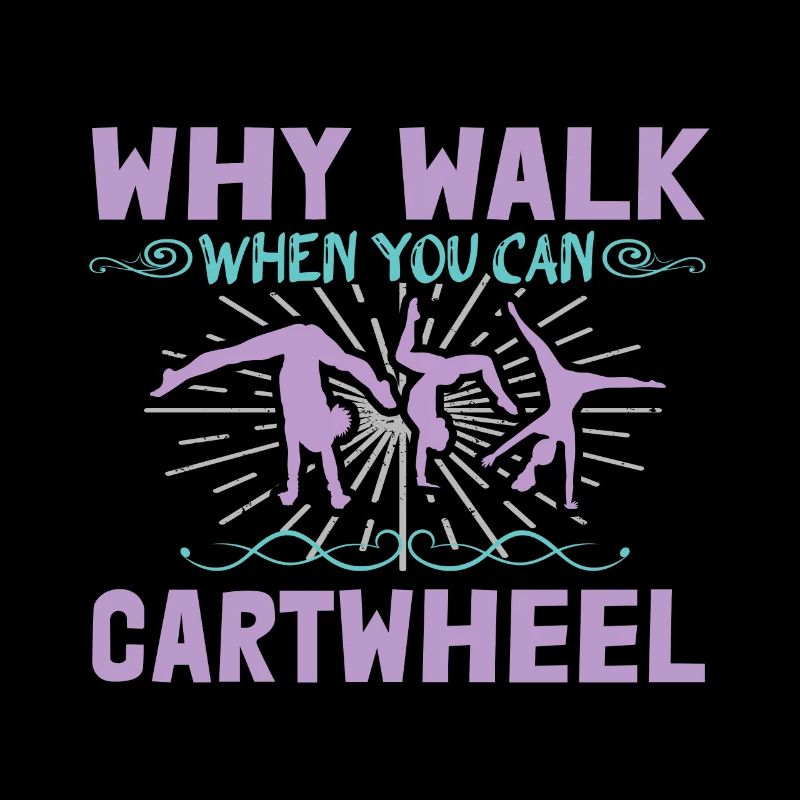Why walk when you can do cycling acrobatics
