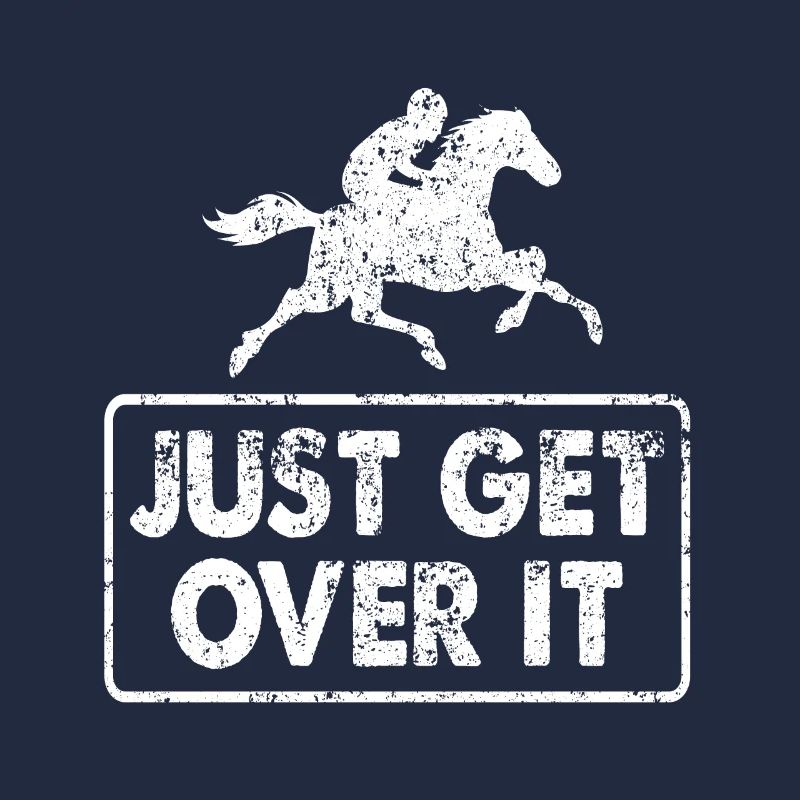 Vintage Just Get Over It Awesome Vaulting Present