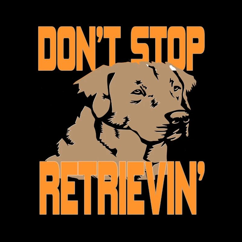 N’arrêtez pas de récupérer le chien Golden Retriever cool