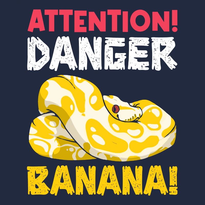Banana Ball Python Attention Banane dangereuse