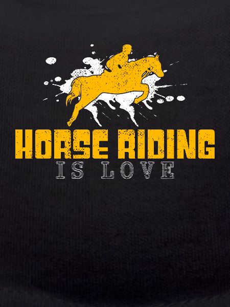 Horse riding saying
