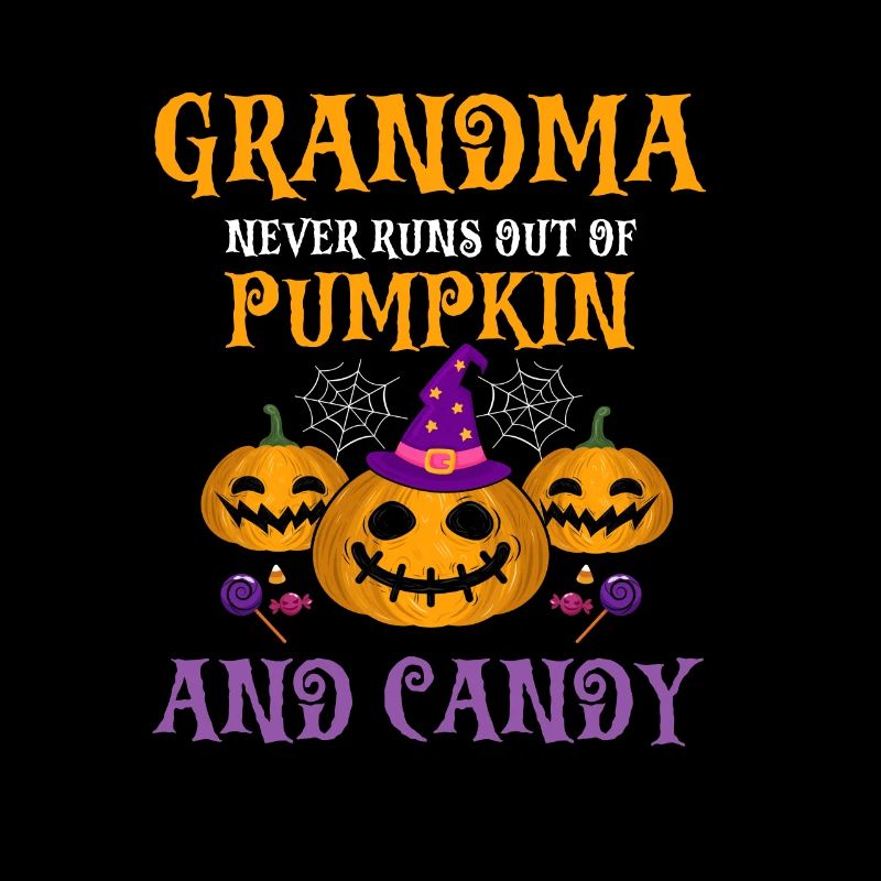 GRANDMA Never Runs Out Of Pumpkin & Candy