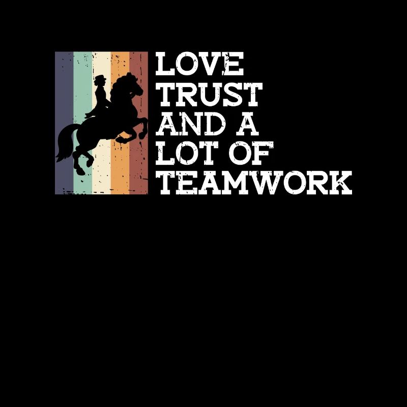 Amour, confiance et beaucoup de travail d'équipe -