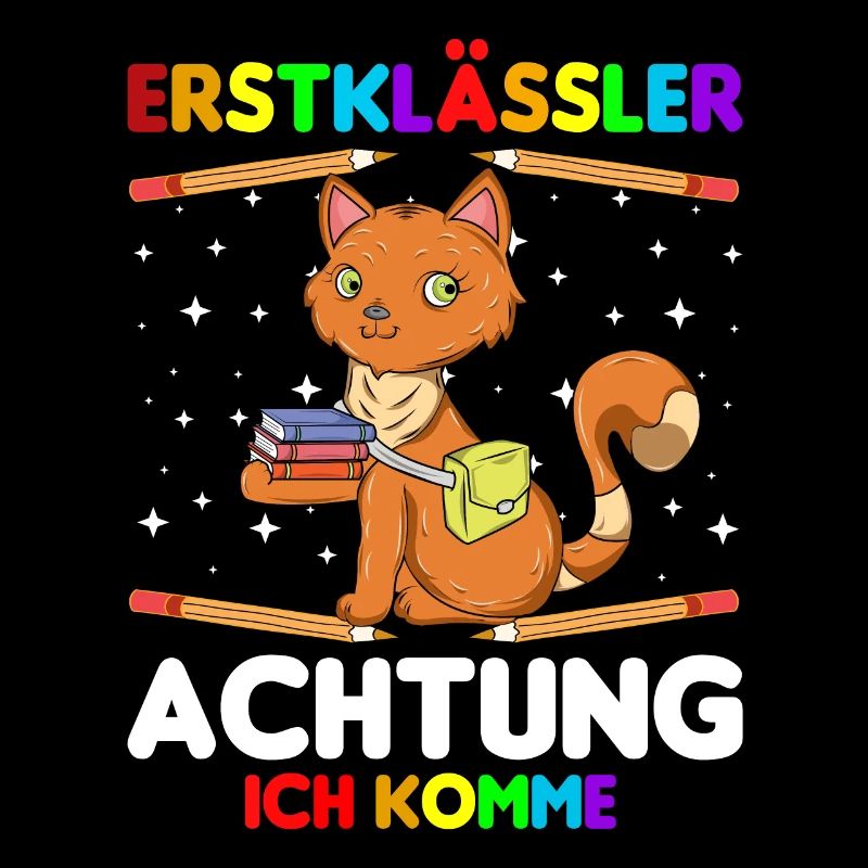 Erstklässler Achtung ich komme