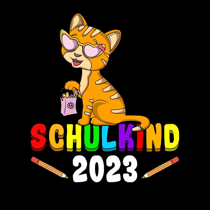 Schulkind 2023 Kätzchen