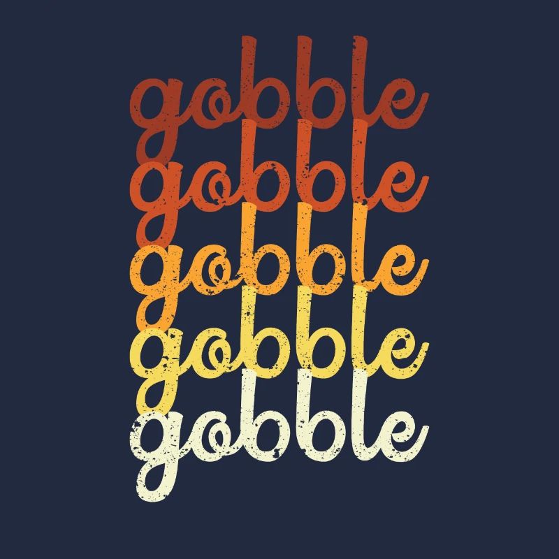 Fun Turkey Gobble Gobble Thanksgiving Dinner