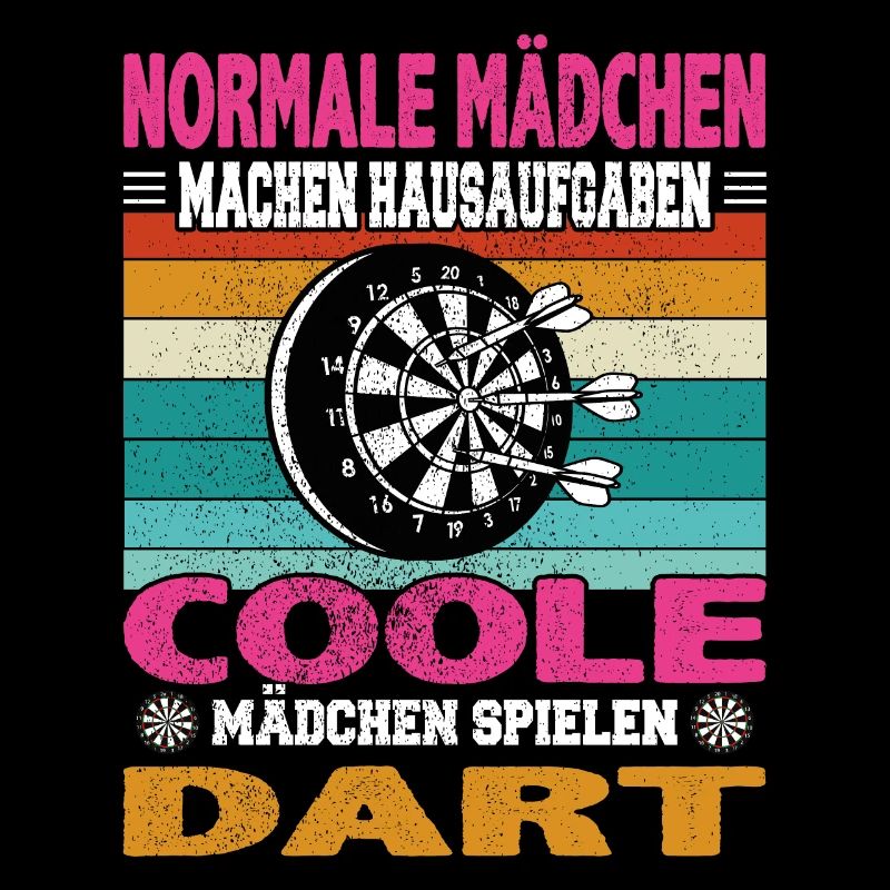 Normal Mädchen Hausaufgaben coole Dart Darten