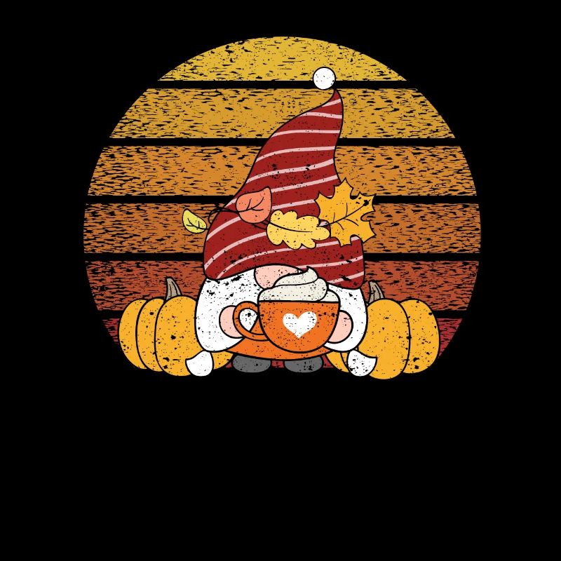 Cute Holiday Gnome Thanksgiving Gnome Fall