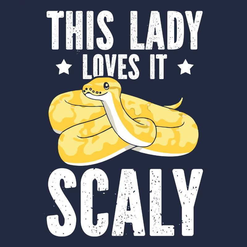 Ladies Banana Ball Python Saying