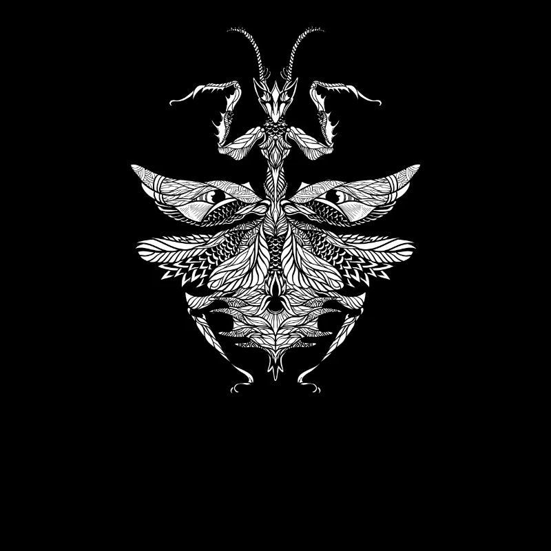 Praying Mantis I Mantis Insect Motif