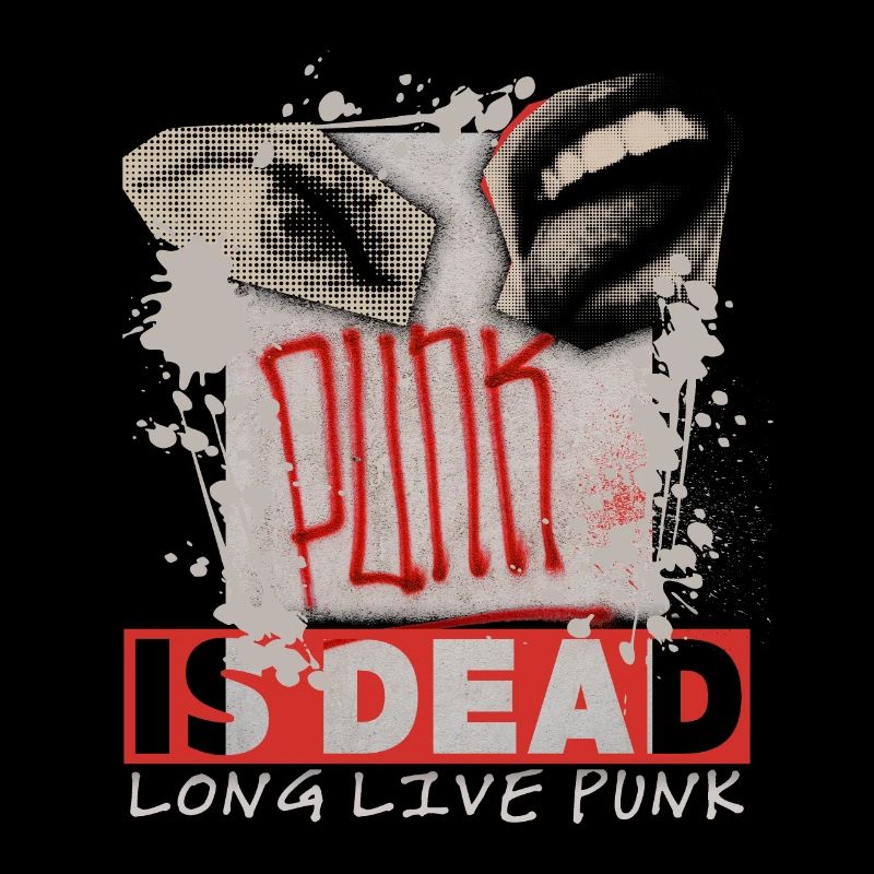 Punk-Is-Dead, Style Punk, Design Punk