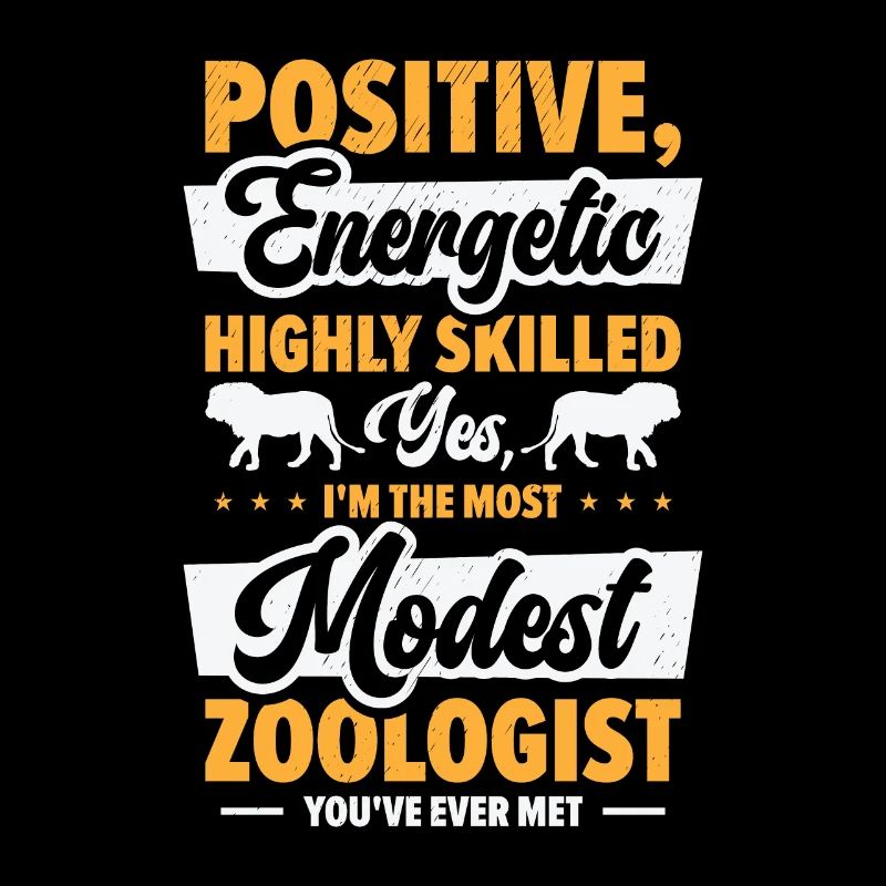 Zoologist Zookeeping Wildlife Modest Zookeeper