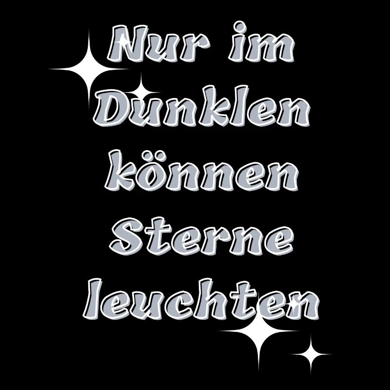 Nur im Dunkel können Sterne leuchten