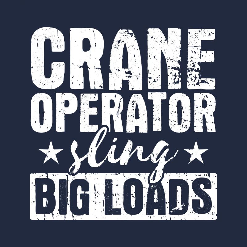 Crane Operator Sling Big Loads Crane Driver Crane