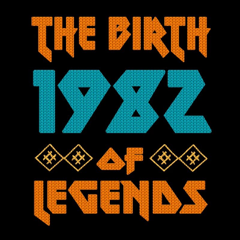 Né en 1982 40e anniversaire 1982 millésime ugly