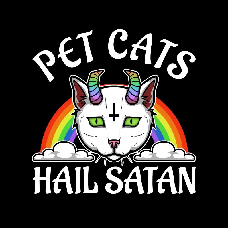Pet Cats Hail Satan