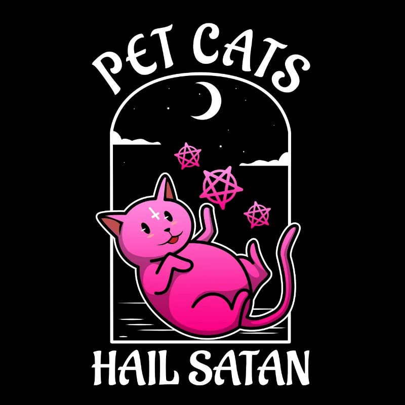 Pet Cats Hail Satan