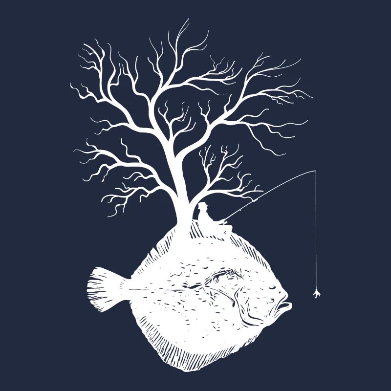 Graphic Tree - Fish Flounder