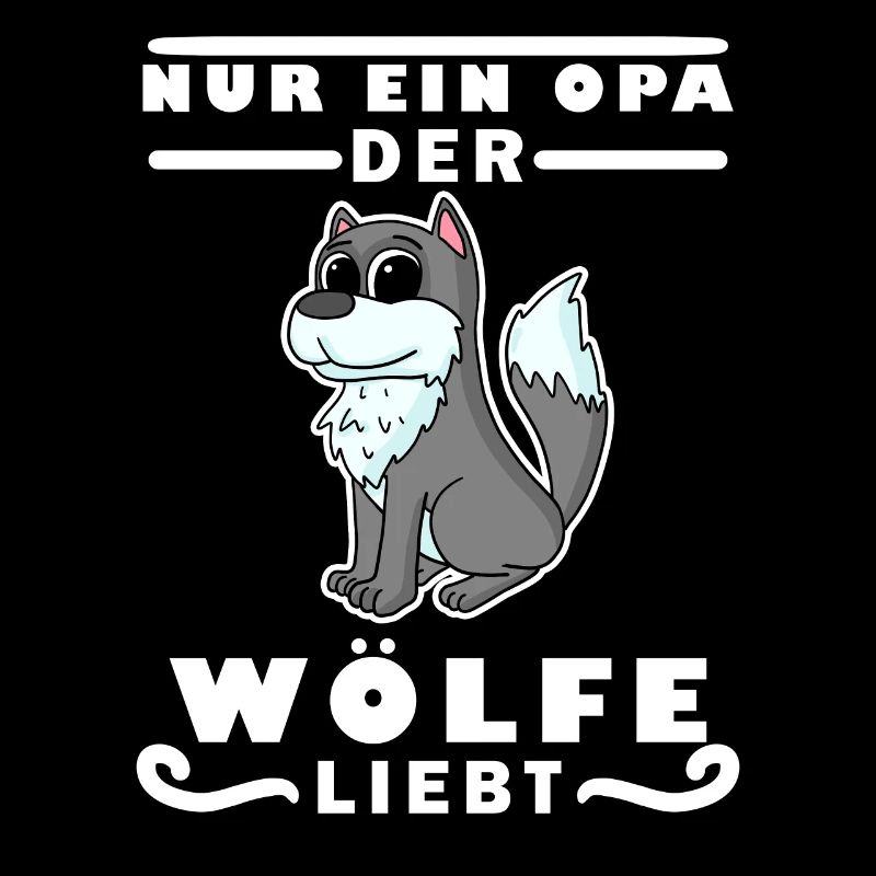 Opa Großvater Wolf Wölfe