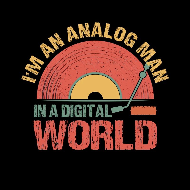 Ich Bin Ein Analoger Mann In Einer Digitalen Welt