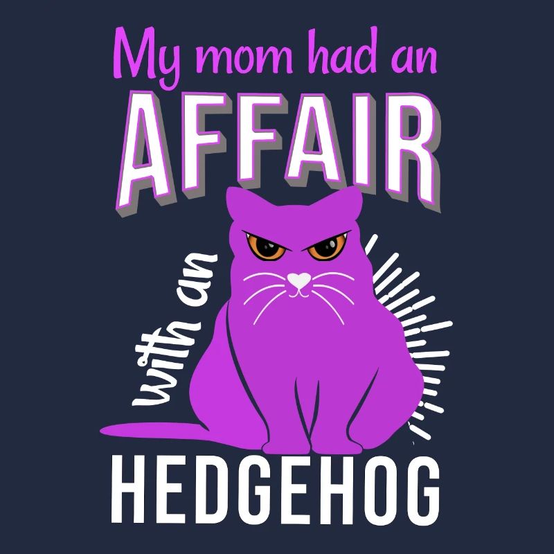 ma mère a eu une liaison avec un hérisson de chat gras