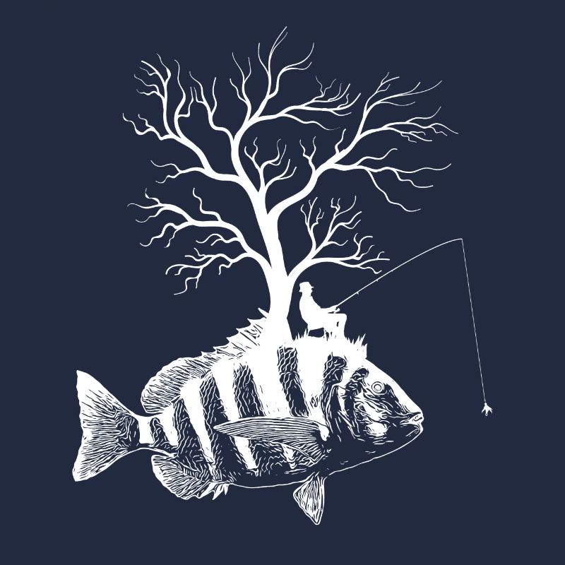 Graphic Tree - Fish Shepherd's Head