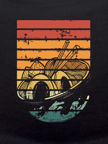 Ramen bowl retro