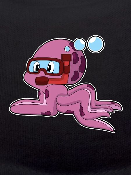Octopus Diver Snorkel Diving