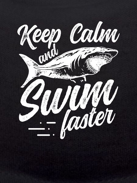 Shark swim faster