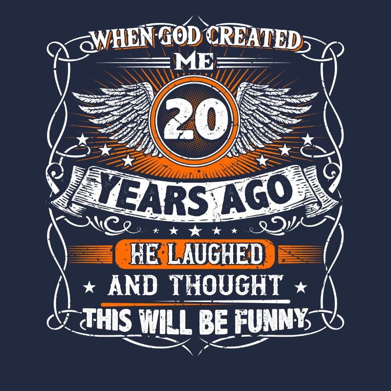 When God created me 20 years ago, Lustiger created 20.