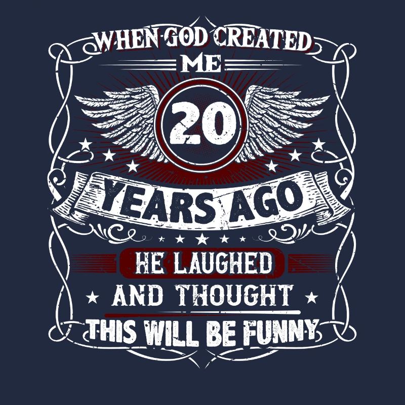 When God created me 20 years ago, Lustiger created 20.