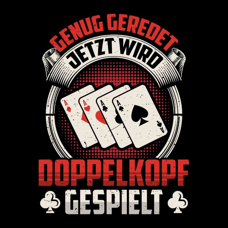 Jetzt wird Doppelkopf gespielt