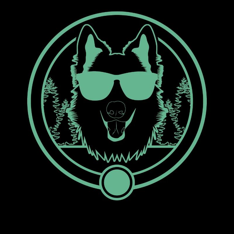 Weisser Schäferhund Bäume Schäferhunde