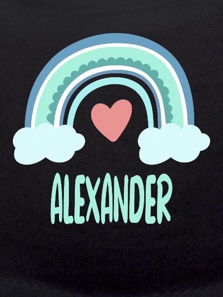 Alexander Name Rainbow Baby