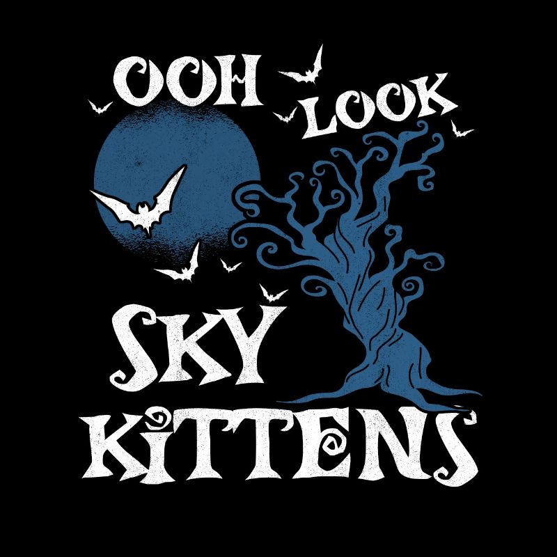 Oh Look Sky Kittens Bats Halloween Bat