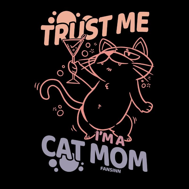 meilleur chat maman chat dame propriétaire de chat Geschen