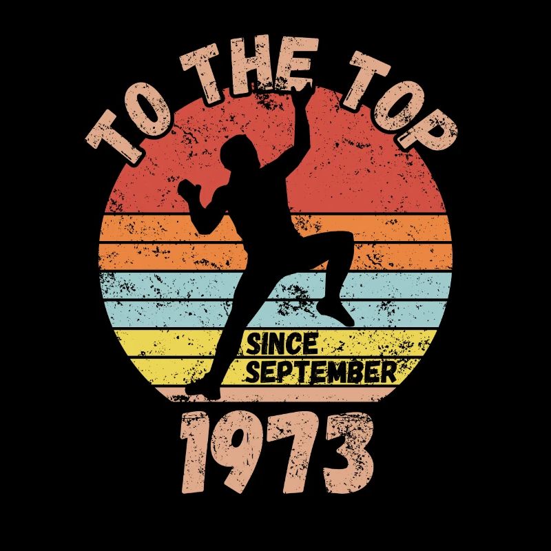 Geburtstag Klettern Bouldern seit September 1973