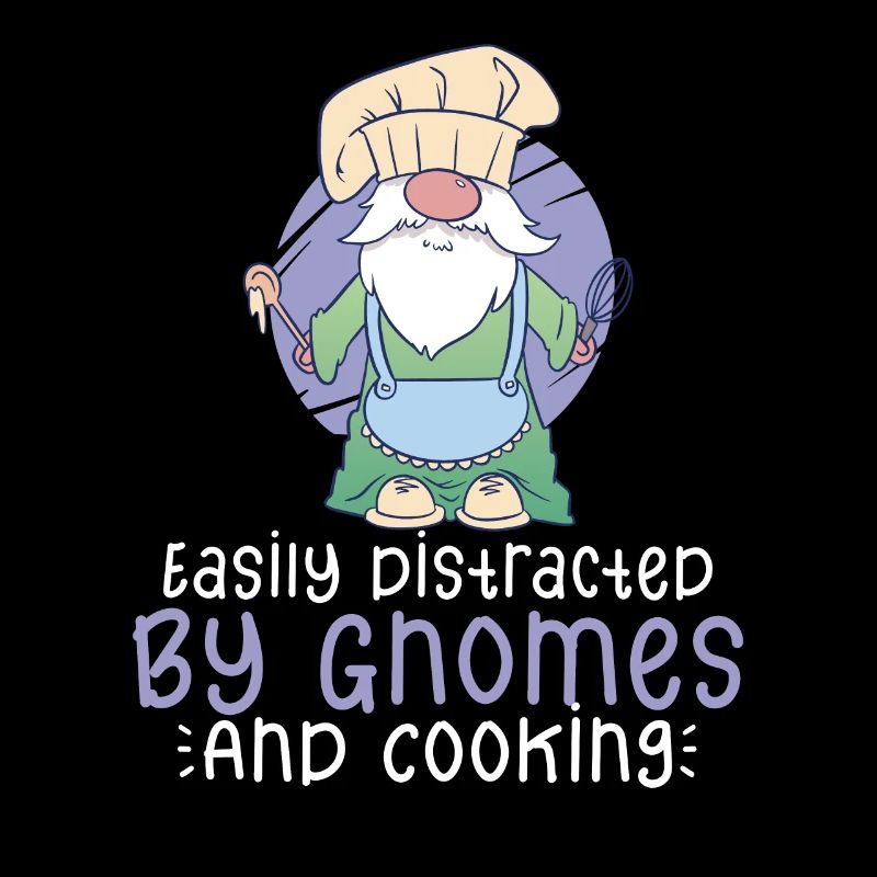Cooking Cook Chef Gnomes Gnome Lover Funny Gnome