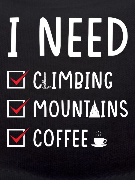 Klettern Berge Kaffee