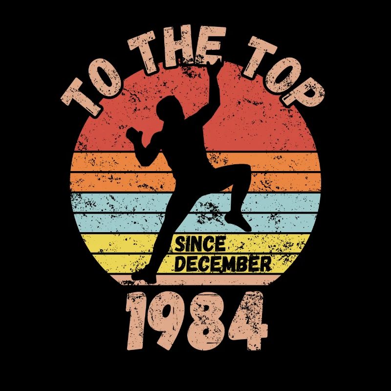 Geburtstag Klettern Bouldern seit Dezember 1984