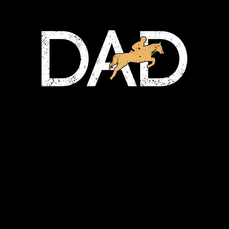 Pferde reiten Papa