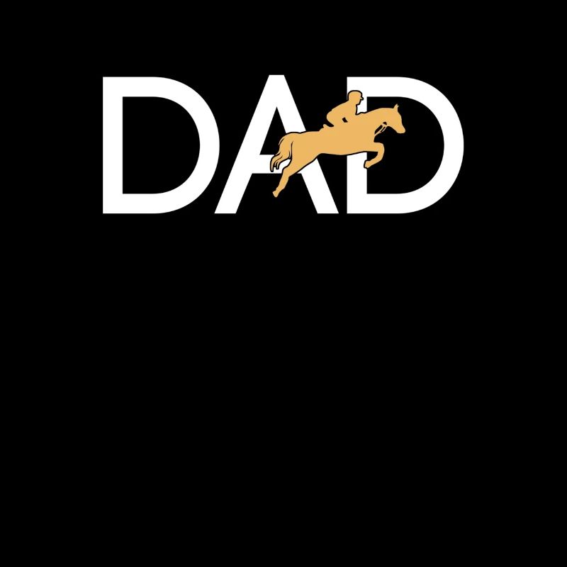 Pferde reiten Papa