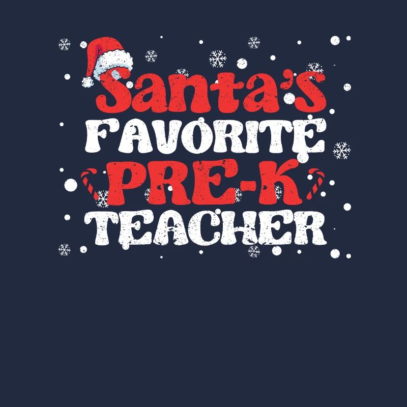 Le professeur pré-K préféré du Père Noël